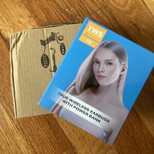 Headphones and phone stand package